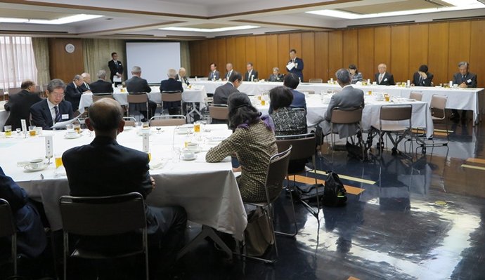 午餐会の様子